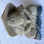 Chinese Soapstone Buddha Sculpture, Hand Carved