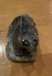 Inuit Soapstone Bear Sculpture - 4” x 3”
