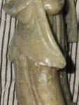 Antique Hand-Carved Chinese Soapstone Statue