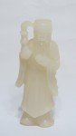Chinese Soapstone Carved Figure Statue Pair