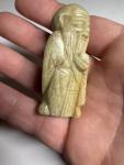 Hand Carved Chinese Soapstone Longevity Figurine Lot