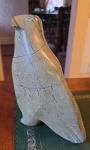 Eagle Sculpture on Green Soapstone, 9