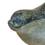 Inuit Seal Soapstone Sculpture - Artist Signed