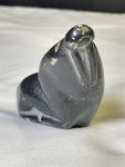 Vintage Soapstone Carving of Canadian Walrus Seal