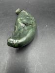 Inuit Signed Soapstone Seal Carving from Canada