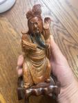 Chinese Soapstone Carving of General Guanyu