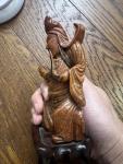 Chinese Soapstone Carving of General Guanyu