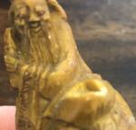 Antique Chinese Soapstone Carved Chop Stamp