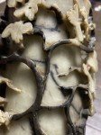 Chinese Soapstone Hand-Carved Vase with Squirrels