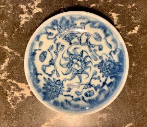 Qing Dynasty Blue White Soapstone Carving