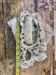 Antique Chinese Soapstone Sculpture Art Piece