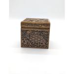 Vintage Chinese Soapstone Trinket Box with Dragon Design