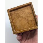 Vintage Chinese Soapstone Trinket Box with Dragon Design