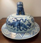 Chinese Qing Dynasty Soapstone Foo Dog Cover