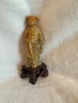 Hand-Carved Vintage Chinese Soapstone Figurine