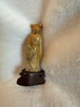 Hand-Carved Vintage Chinese Soapstone Figurine