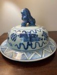 Chinese Qing Dynasty Soapstone Foo Dog Cover