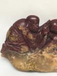 Shoushan Soapstone Carved Figure Statue
