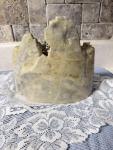 Chinese Green Soapstone Mountain Village Statue 8