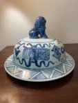 Chinese Qing Dynasty Soapstone Foo Dog Cover