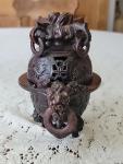 Vintage Chinese Soapstone Incense Burner with Details