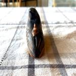 Inuit Loon Soapstone Sculpture - Vintage Hand-Carved