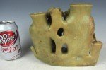 Chinese Soapstone Carved Urn Set - 3 Pieces