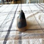 Inuit Loon Soapstone Sculpture - Vintage Hand-Carved