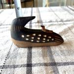 Inuit Loon Soapstone Sculpture - Vintage Hand-Carved