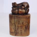 Chinese Zodiac Soapstone Seal Set - 12 Animals