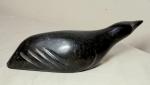 Hand-Carved Inuit Bird Soapstone Sculpture