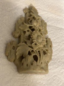 Handcarved Antique Chinese Soapstone Sculpture