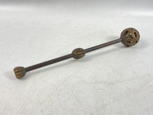Rare Antique Chinese Qing Dynasty Melon Mace
