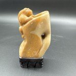 Lion Design Antique Chinese Soapstone Inkwell