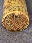 Ancient Chinese Soapstone Chop Seal with Old Man
