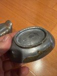 Qing Dynasty Duck Soapstone Carving Trinket