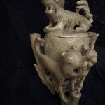 Handcrafted Soapstone Foo Dog Statue