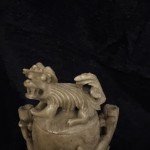 Handcrafted Soapstone Foo Dog Statue
