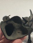 Antique Chinese Bronze Boy with Water Buffalo Incense Burner