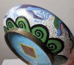 19th Century Chinese Cloisonne Dragon Bowl
