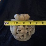Elegant Chinese Soapstone Carving Statue