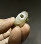 Qing Dynasty Hetian White Jade Carving