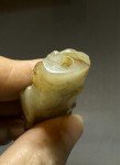 Qing Dynasty Hetian White Jade Carving