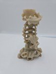Vintage 9" Hand-Carved Chinese Soapstone Sculpture