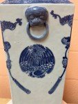 Blue and White Qing Dynasty Vase - 60cm