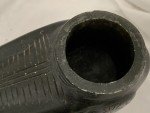 Antique Qing Dynasty Rooster Head Soapstone Carving