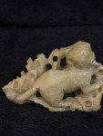 Foo Dog Soapstone Carving from China
