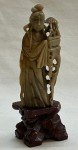 Hand-Carved Vintage Chinese Soapstone Figure
