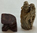 Hand-Carved Vintage Chinese Soapstone Figure
