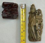 Hand-Carved Vintage Chinese Soapstone Figure